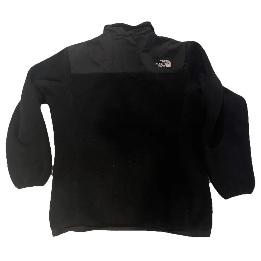 The North Face Girls XL Black Denali Fleece Insulated Full-Zip Jacket